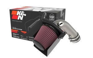 Ford E450 Performance Air Intake - K&N Engineering - 77 Metal Intake - `21-`22